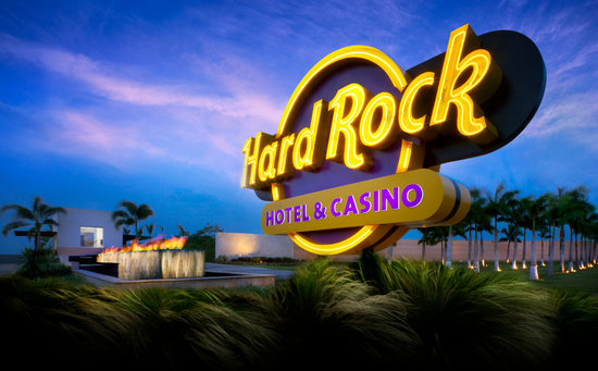 Image of a Hard Rock sign at Punta Cana (courtesy of Hard Rock)