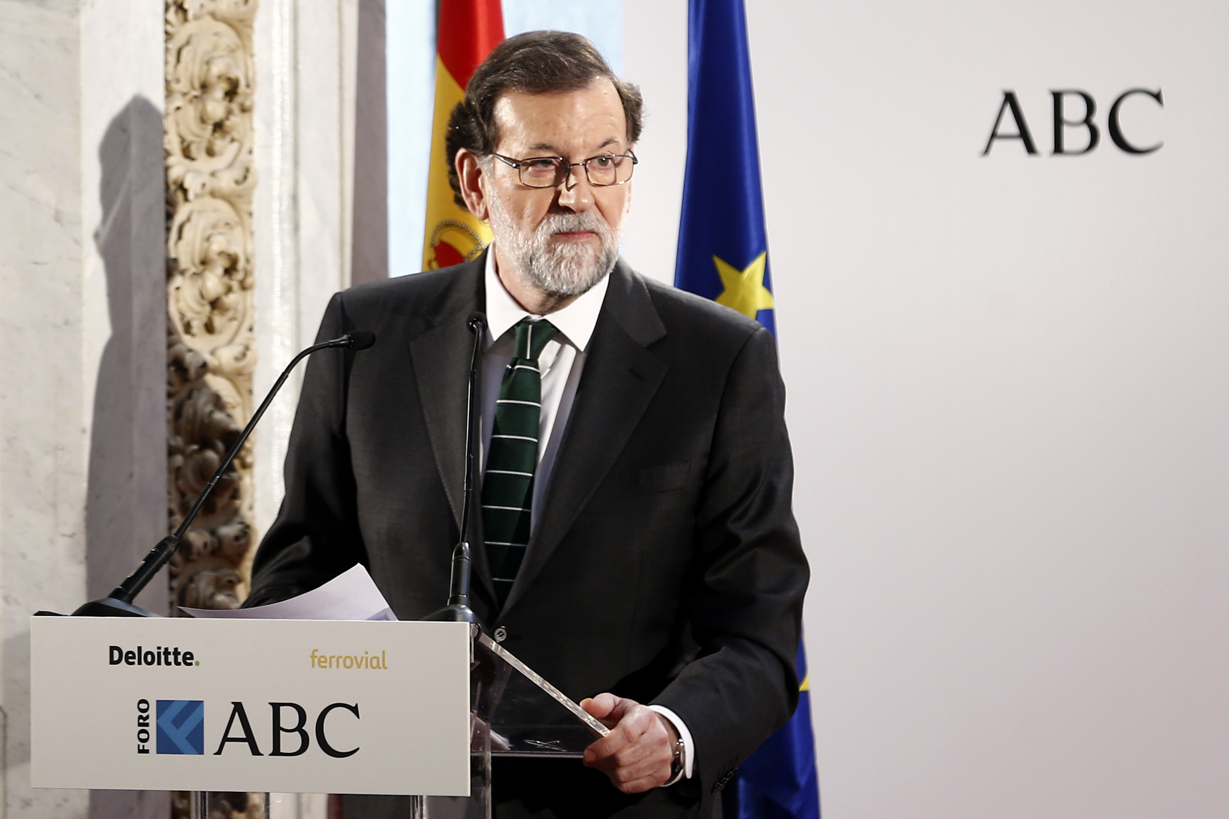 Spanish president Mariano Rajoy on February 8 2017 (photo courtesy of La Moncloa)