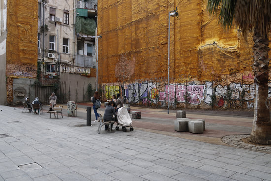 Plot where housing will go in centre of Barcelona (by ACN)
