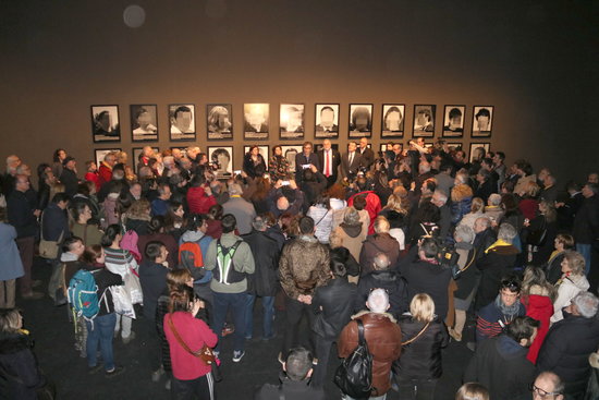 The opening of 'political prisoners' exhibit in Museum of Lleida (by Laura Cortés)