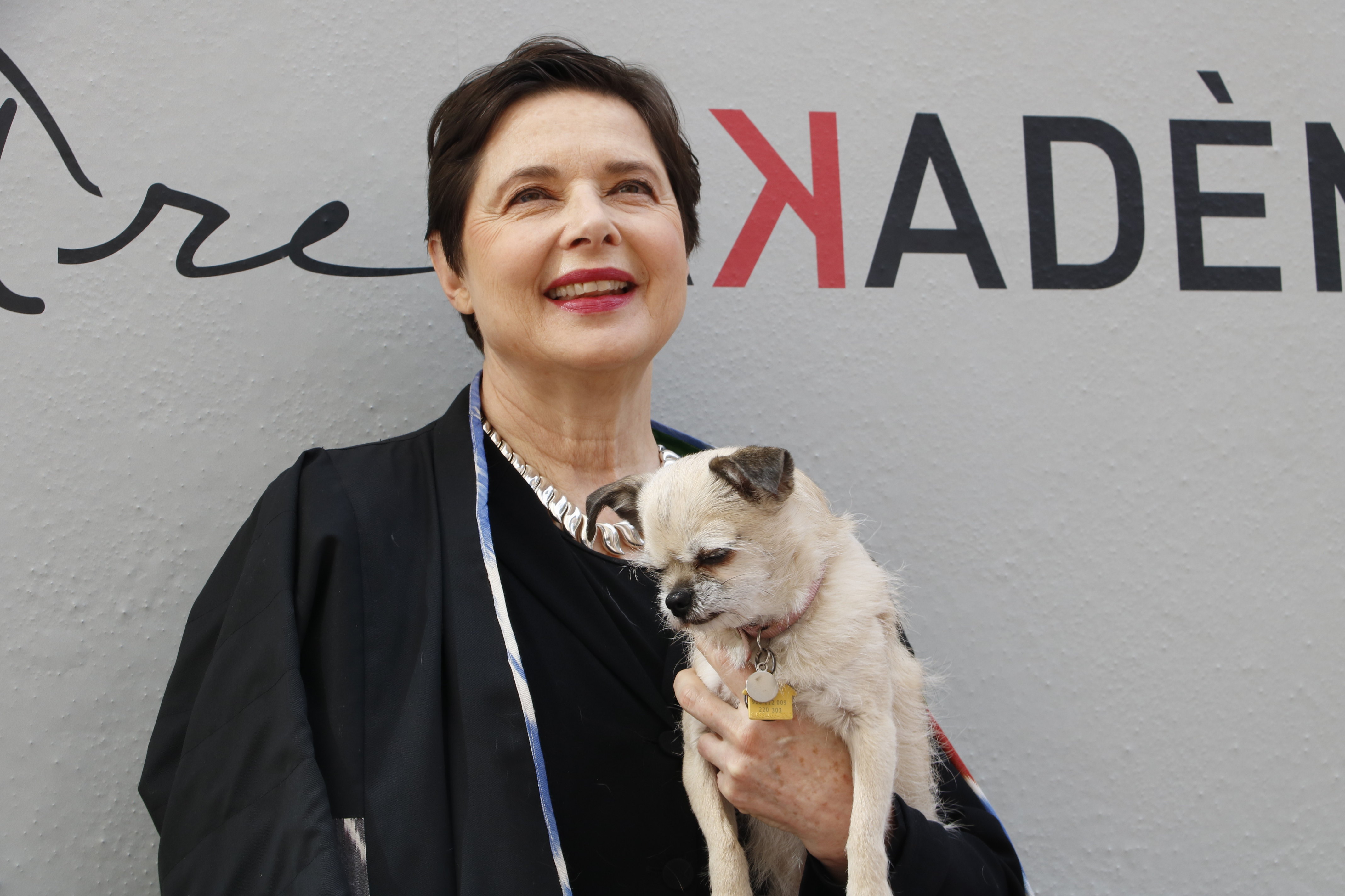 Actress Isabella Rossellini at the presentation for 'Link Link Circus' on March 12 2018 (by Guillem Roset)
