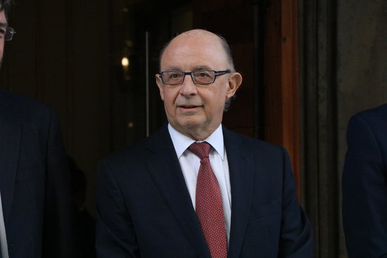 Spain's treasury minister Cristóbal Montoro (by Roger Pi de Cabanyes)