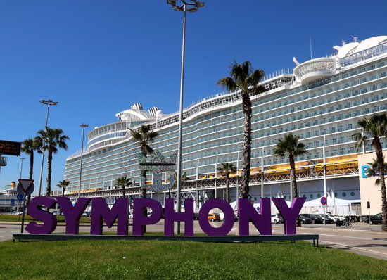 barcelona cruise port symphony of the seas