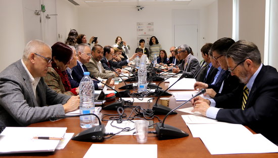 Inter-university committee meeting about refugee hosting programme (by ACN)