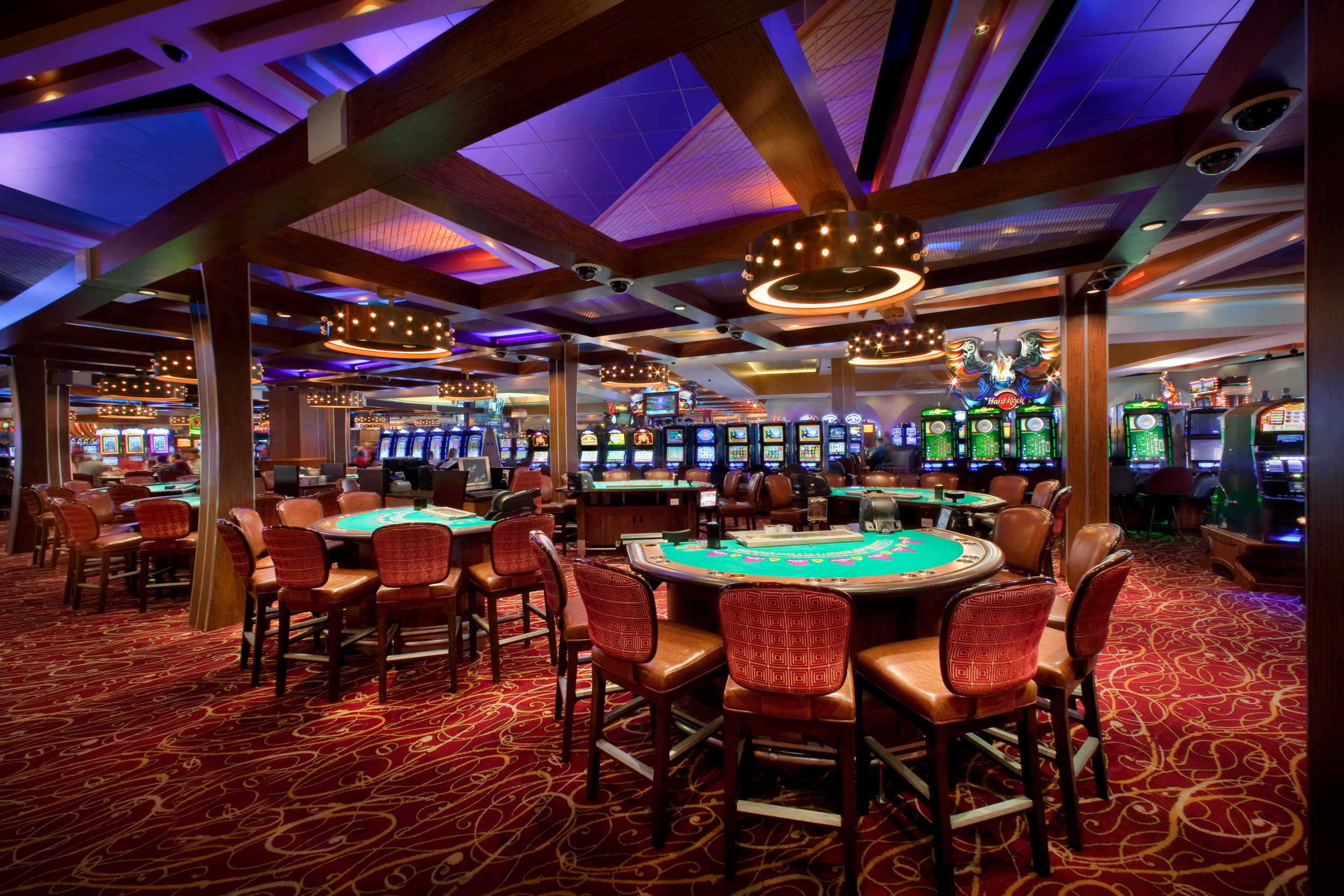 Image of the interior of the Seminole Hard Rock Hotel & Casino Hollywood (courtesy of Hard Rock, July 12 2017)