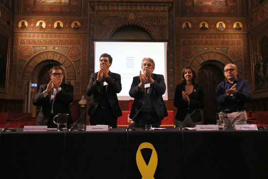 The first Catalan Congress for the Defence of the Rule of Law, attended by lawyers defending leaders in jail or abroad (by Aleix Freixas)