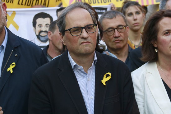 Catalan president Quim Torra (by ACN)