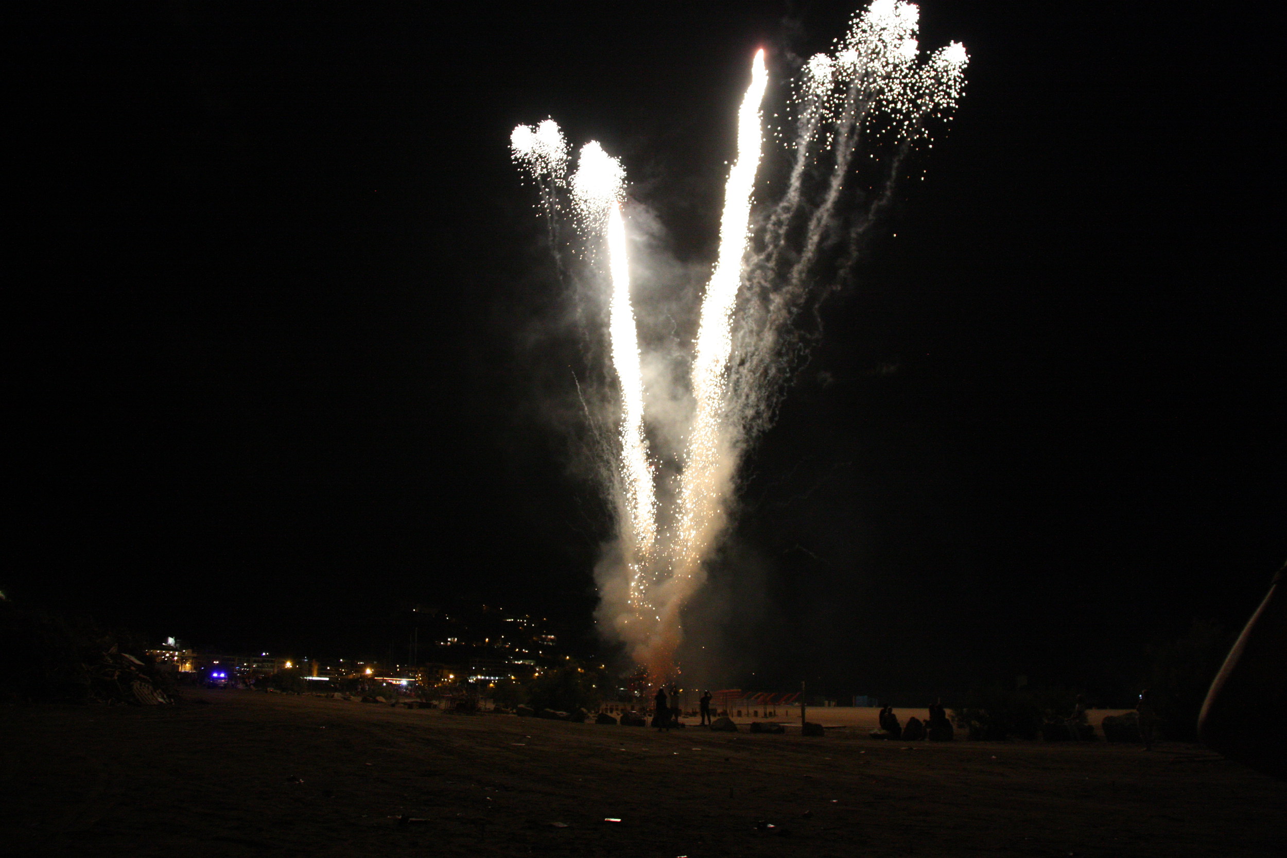 Fireworks go off for Sant Joan on June 23 2016 (by Lourdes Casademont)
