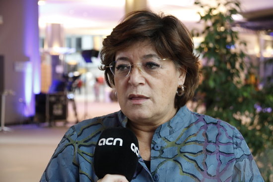 Portuguese MEP Ana Gomes during an interview with ACN (by ACN)
