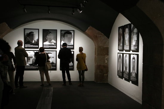 'Political prisoners in contemporary Spain' on display at the CCCB in Barcelona (by ACN)