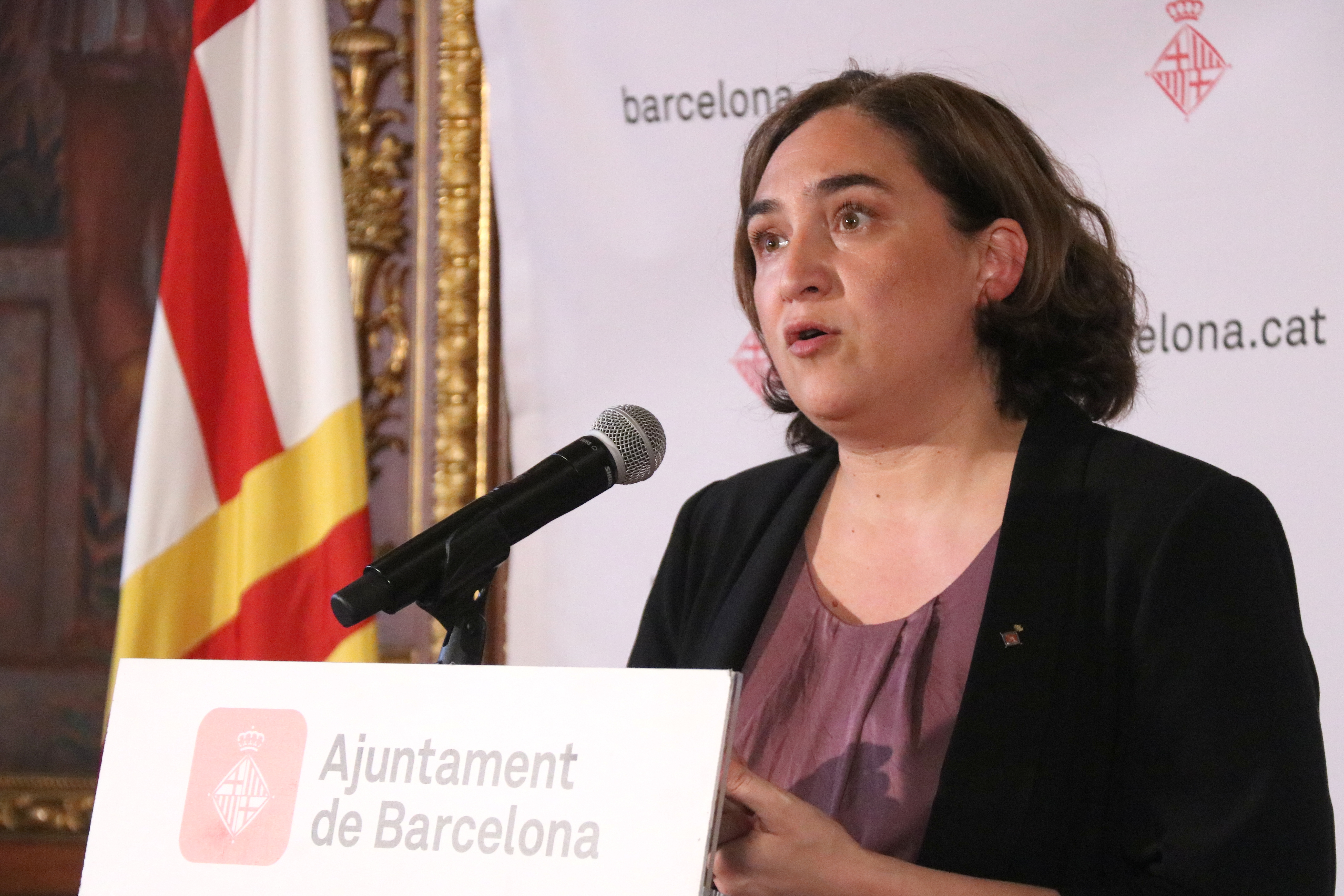 Barcelona mayor Ada Colau (by ACN)