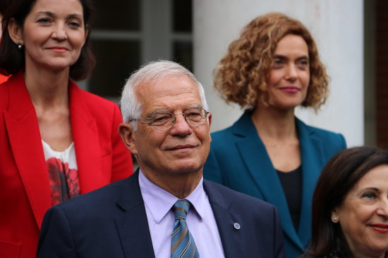 The Spanish foreign affairs minister, Josep Borrell, on June 8, 2018 (by tània Tàpia)