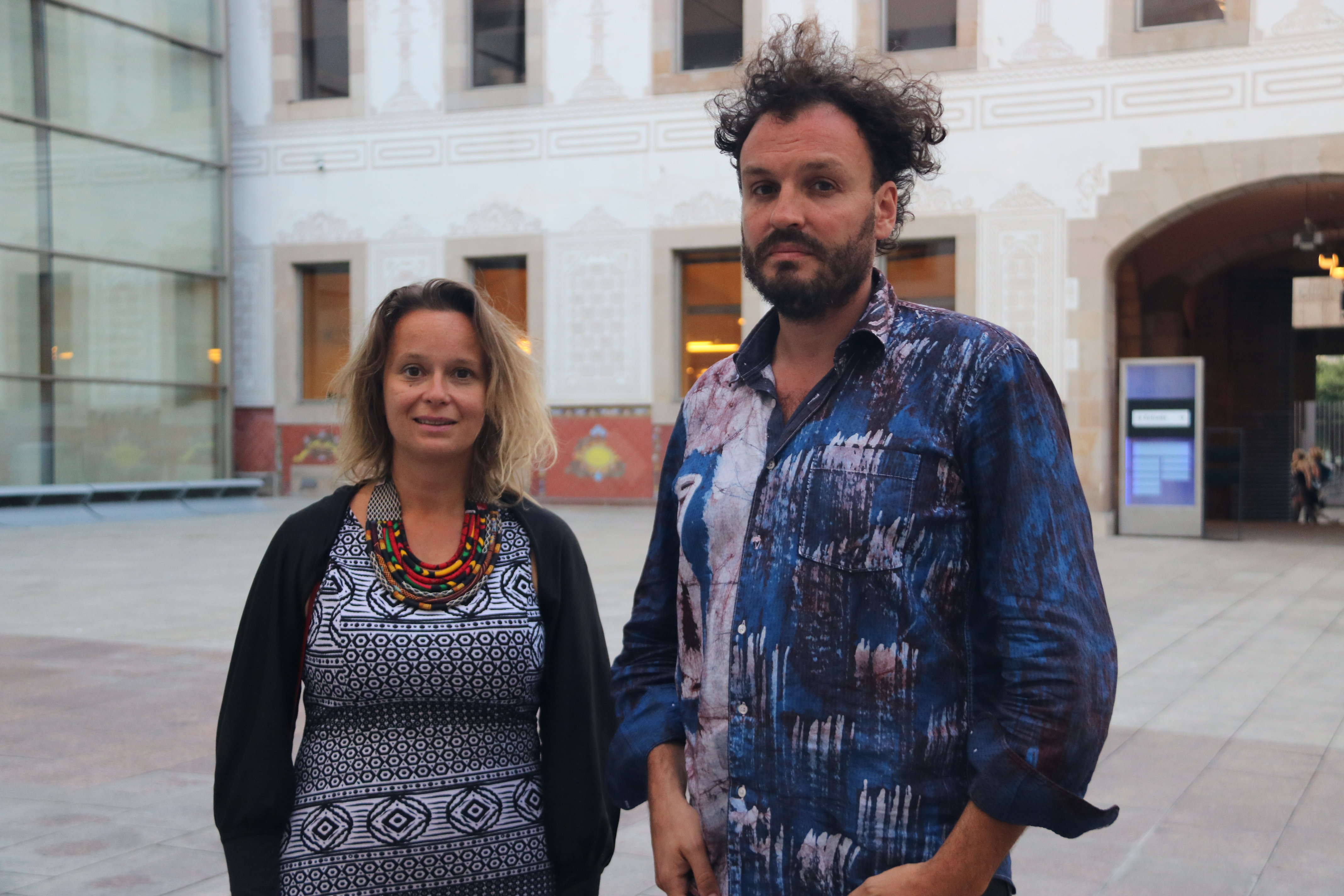 Founders of Artists at Risk Marita Muukkonen and Ivor Stodolsky on June 9 2018 (by Aina Martí)