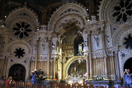 The chapel in the Montserrat basilica on June 12 2018 (by Mar Martí)