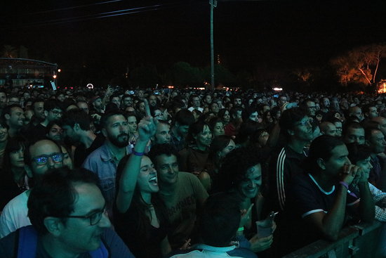 Spectators at Vida Festival in Vilanova i la Geltrú (by Gemma Sánchez)