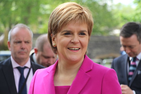 The Scottish First Minister, Nicola Sturgeon (by ACN)