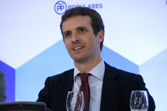 PP leader Pablo Casado (by Rafa Garrido)