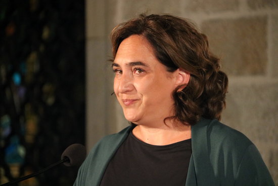 Mayor of Barcelona Ada Colau on August 16 2018 (by Aina Martí)