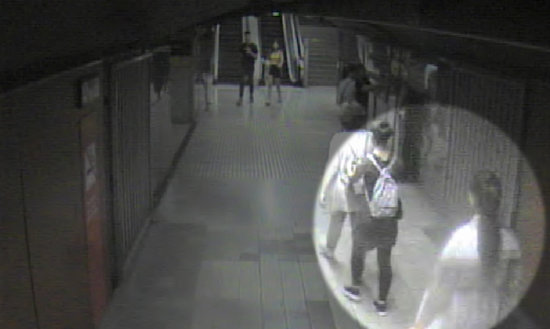 CCTV captures pickpocket in action (from Mossos d'Esquadra)