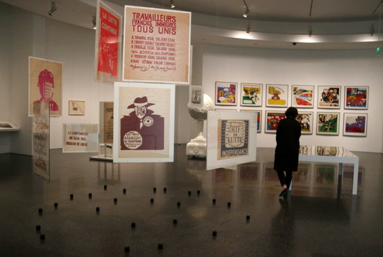 Exhibit at Barcelona's museum of contemporary art, MACBA (by ACN)