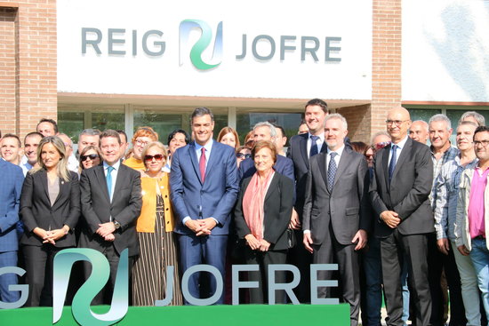 Reig Jofre firm inaugurated a new plant in Toledo (by Roger Pi, ACN)