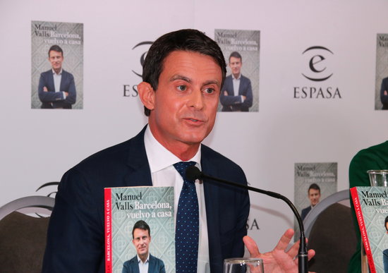 Mayoral candidate Manuel Valls (by Nazaret Romero, ACN)