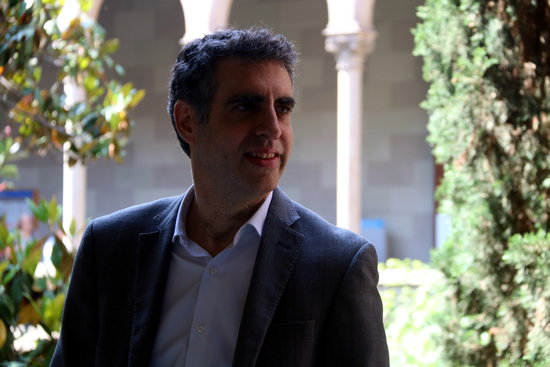 The Catalan scientist Manel Esteller, in May 2018 (by Elisenda Rosanas)