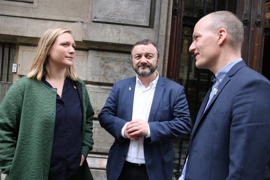 Danish MPs in Barcelona (by Alan Ruiz, ACN)