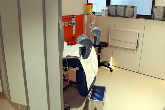 Area to treat sexual violence victims in the Hospital Clinic (by Pol Solà, ACN)
