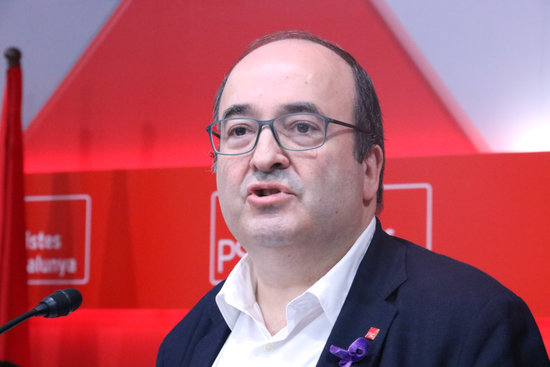 Socialist leader Miquel Iceta (by ACN)