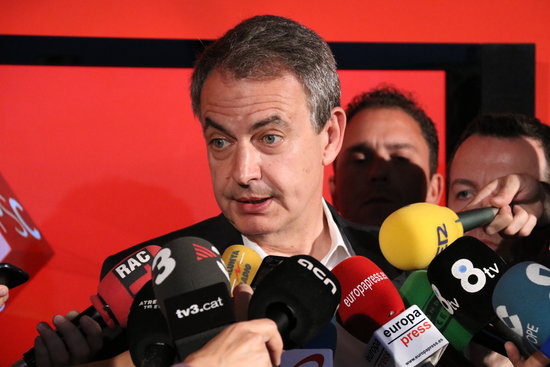 Former Spanish president José Luis Rodríguez Zapatero (by ACN)