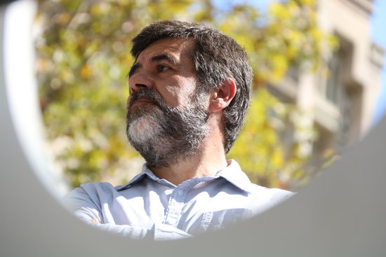 Jailed Catalan leader Jordi Sànchez (by Elisenda Rosanas)