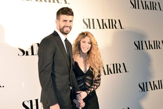 Colombian singer Shakira and Barcelona football player Gerard Piqué (by Sony Music)