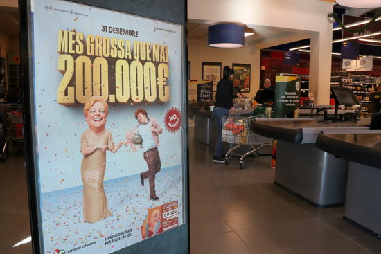 The Grossa lottery prize gives away 200,000 euros (by ACN)
