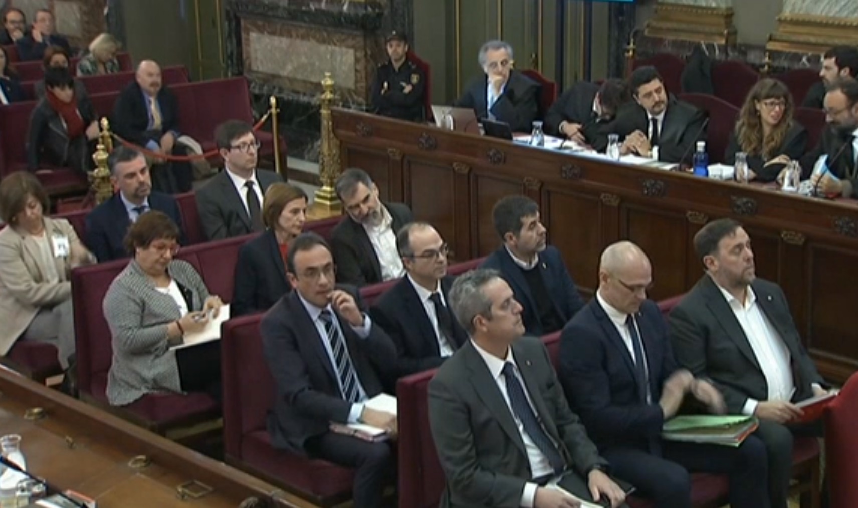 Jailed Catalan leaders in Spain's Supreme Court