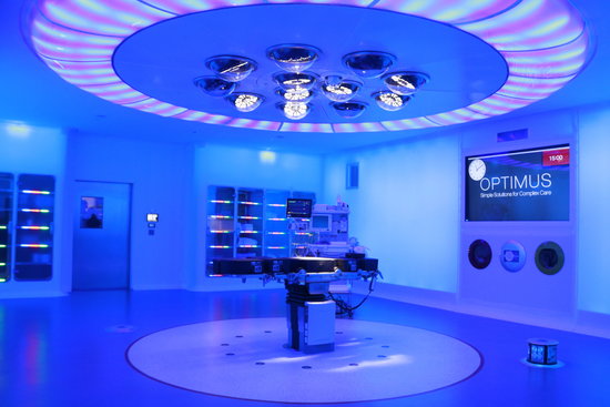 Image of the new operating room with 5G of Barcelona's Hospital Clínic (by Anna Amat Vendrell) 