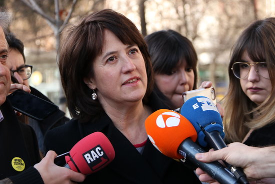 Catalan National Assembly president Elisenda Paluzie (by Andrea Zamorano)