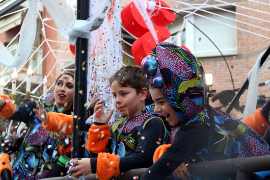 Children dressed up during Carnival in Reus (by ACN)