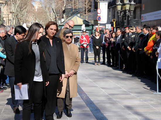 Inauguration of memorial to the victims of the terror attack on La Rambla in Barcelona
