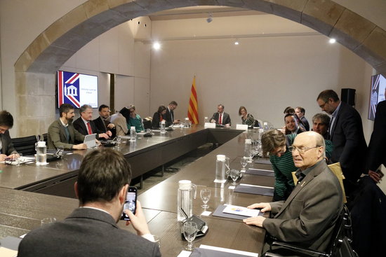 The 'Brexit plan' meeting to help minimize the effects of Brexit on Catalan companies (Photo: Mariona Puig)