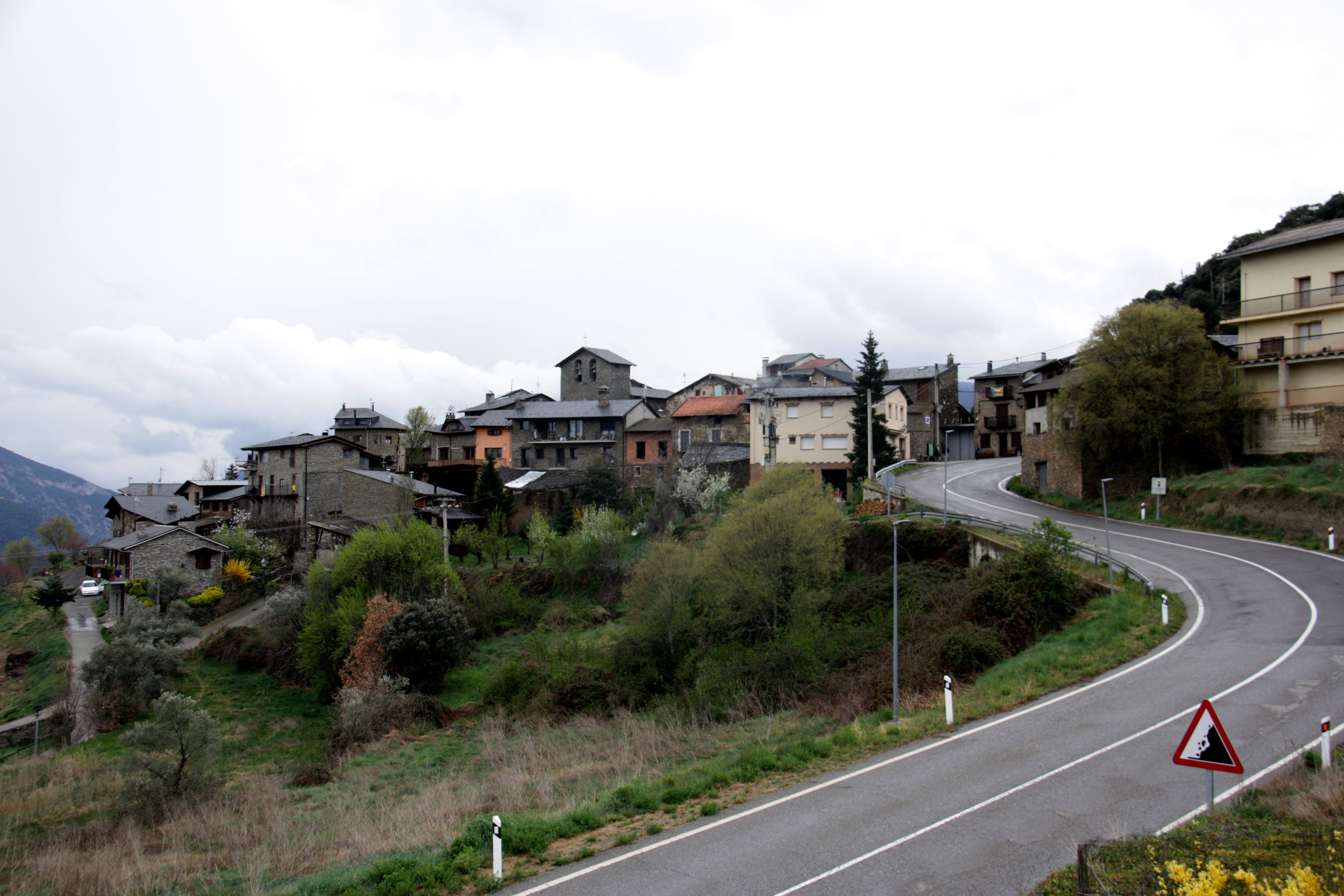 Alt Urgell, the site of the epicentre of the earthquake 