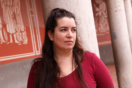 Pro-independence activist Tamara Carrasco in April 2019 (by ACN)