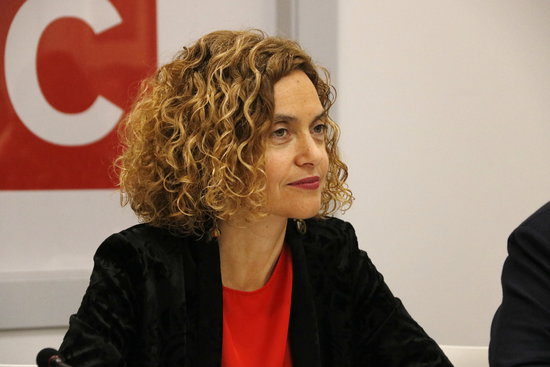 The Socialist official, Meritxell Batet, in May 2019 (by Sílvia Jardí)