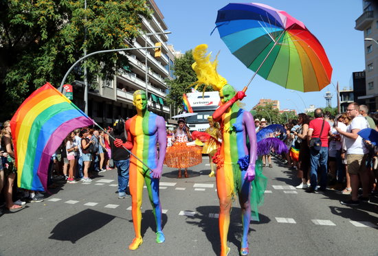 The Pride march in Barcelona on June 30, 2018 (by Júlia Pérez)