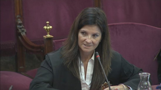 Spain's solicitor general, Rosa María Seoane, on June 4, 2019 