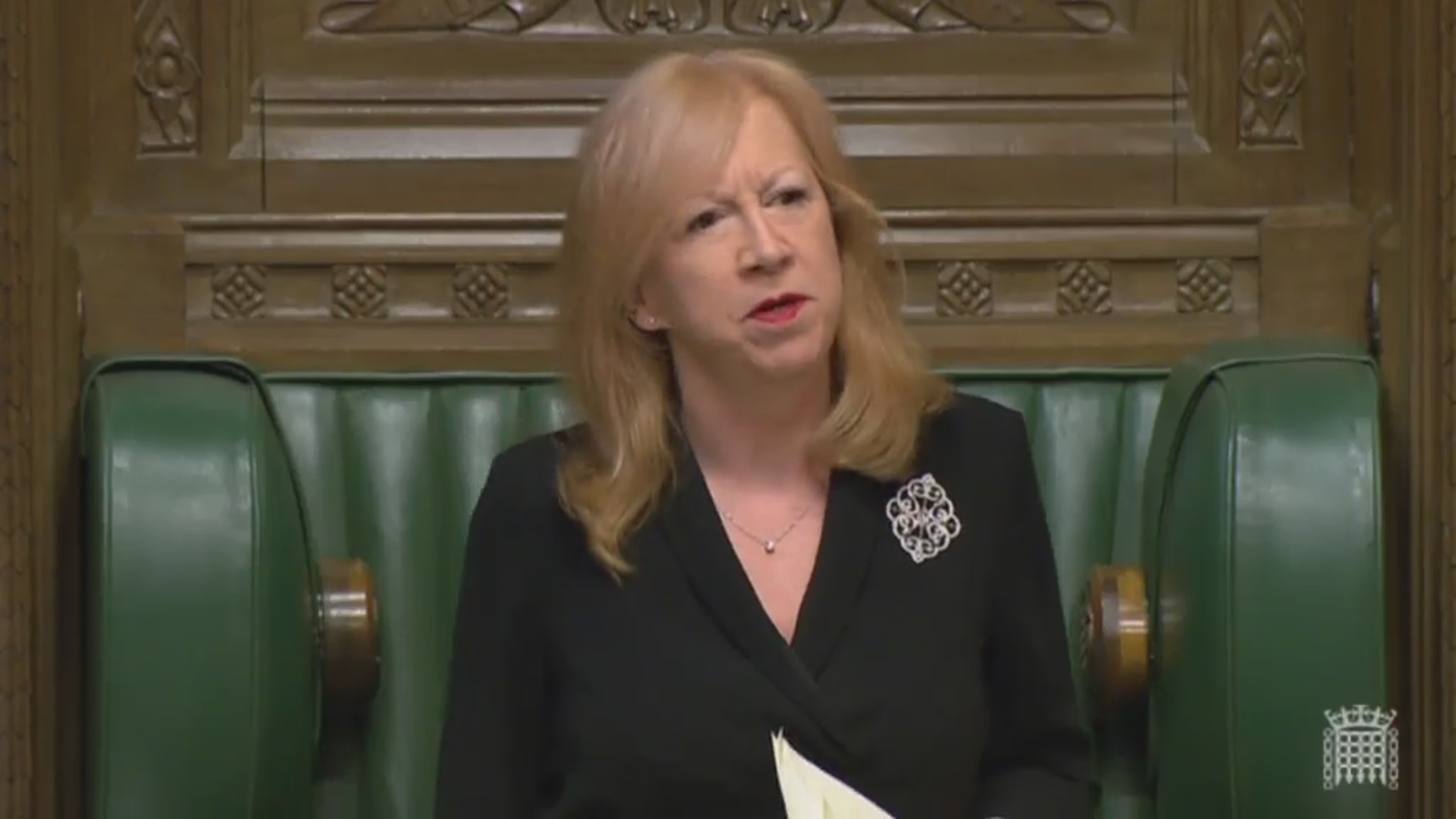 The Deputy Speaker of the House of Commons in the UK, Eleanor Laing 