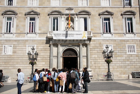 Catalan government headquarters in Plaça Sant Jaume (by ACN)