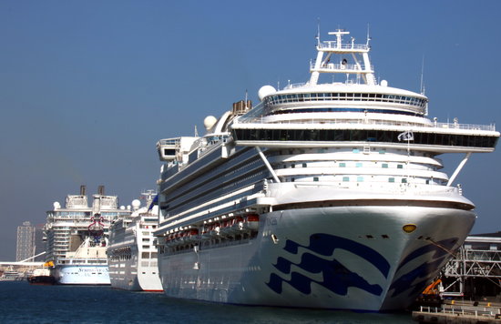 Port Barcelona has seen a 2.1% increase on cruisers this year (Lluís Sibils)