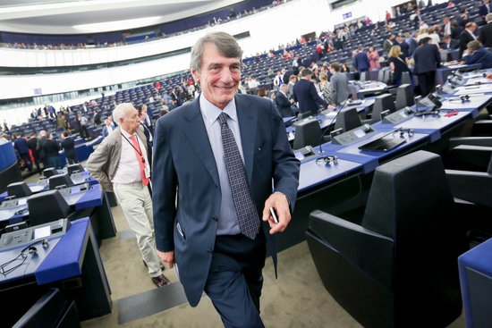 President of the European Parliament, David-Maria Sassoli. (Photo: European Parliament)