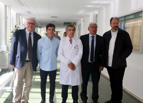 Those supporting the initiative include MotoGP champion Marc Márquez and actor Josep Maria Pou (by Pol Solà)